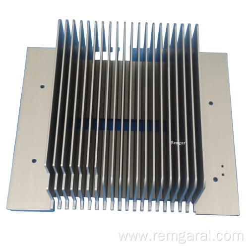 custom extrusion aluminum heat sink in led